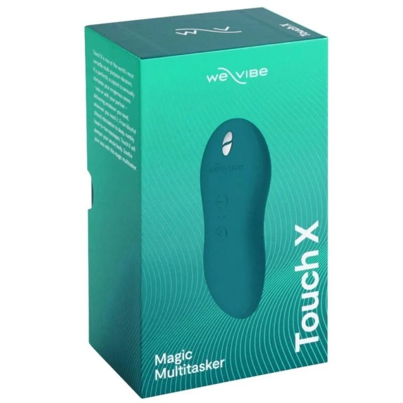 Vibrador We-Vibe Touch X (Verde) — frente da embalagem