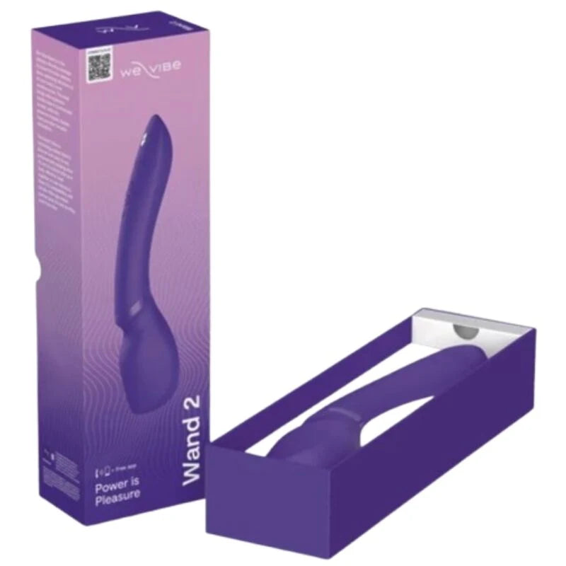 Massaggiatore We-Vibe Wand 2: controllo flessibile della testa e dell'app