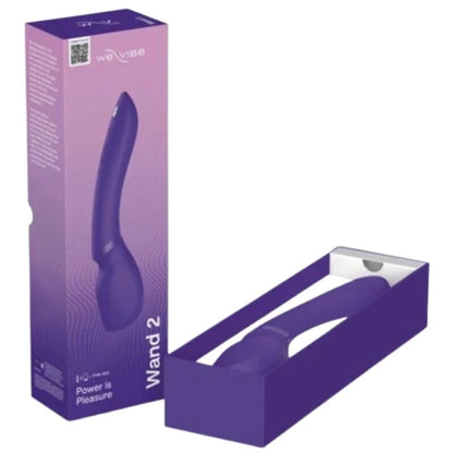 Massaggiatore We-Vibe Wand 2: controllo flessibile della testa e dell'app