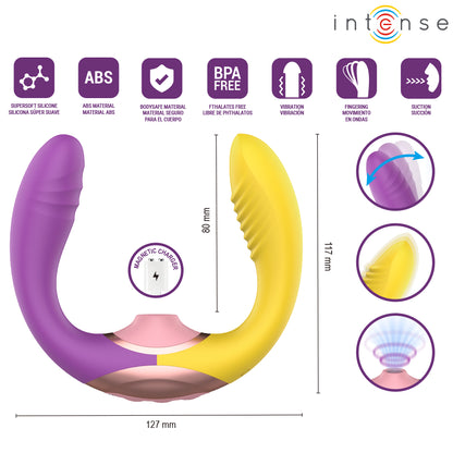 Willow — Stimolatore con suzione e vibrazione 3 in 1 — Intense